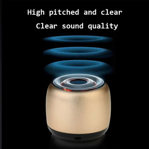 Trending Wireless <strong>Mini</strong> Professional Speaker Subwoofer TWS Outdoor Portable Blotooth <strong>Mini</strong> Speaker Metal Small Steel Cannon Sou - Product Image 6