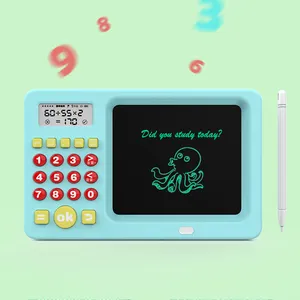 Educational Toy for Preschool Kids 2 In 1 Drawing Pad and Number Game 12 Million Math Question Bank Machines