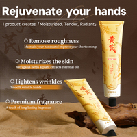 Krim Tangan Ekstrak Astragalus Portabel Kecil 70ML - Beraroma, Melembapkan Secara Mendalam, Segar & Tidak Berminyak untuk Penggunaan Sehari-hari