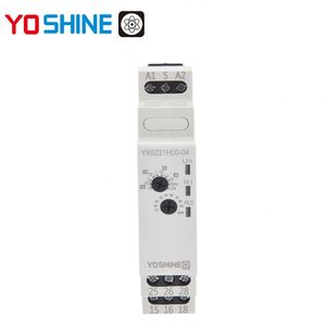 Yoshine Rơ Le trễ thời gian 24V-220V Rơ Le trễ hẹn giờ chu kỳ kích hoạt Rơ Le trễ thời gian loại kích hoạt - Product Image 1