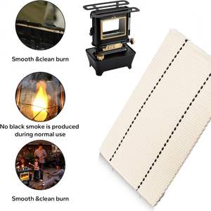 Mèches de lampe à huile pour lanterne de camping, mèches de remplacement en coton pour poêle à huile, compatibles avec les lampes à huile et les mèches à kérosène - Product Image 3