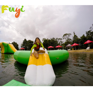 Circuito de Obstáculos Inflable Acuático, Isla Inflable para Diversión de Verano, Brincolín Inflable para Juegos Acuáticos - Product Image 1