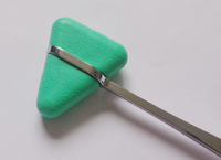 Marteau de réflexe neurologique triangulaire pour médecin, outil de percussion médical général, vente chaude