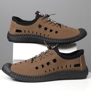 Mocasines con Cordones Antideslizantes para Hombre, Estilo Nuevo, Transpirables, Casuales de Negocios, Cómodos, Flexibles, Botines para Todas las Temporadas - Product Image 4
