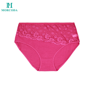 Culottes <span class=keywords><strong>Grossesse</strong></span> en Dentelle et Coton Spandex Morcoda en Gros, Culottes Hipster Grande Taille Femme Fabricant <span class=keywords><strong>de</strong></span> Lingerie - Product Image 3