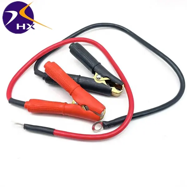Wholesale Price Heavy Duty Car Battery Clips Test Clamp Alligator Clip Dc To Ac Inverter Alligator Clip cable