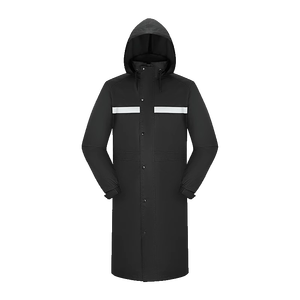 <span class=keywords><strong>Cape</strong></span> <span class=keywords><strong>de</strong></span> <span class=keywords><strong>pluie</strong></span> universelle respirante, durable, élégante, à capuche, imperméable, pliable en polyester pour la conduite <span class=keywords><strong>de</strong></span> vélo électrique, la randonnée et les activités <span class=keywords><strong>de</strong></span> plein air - Product Image 1