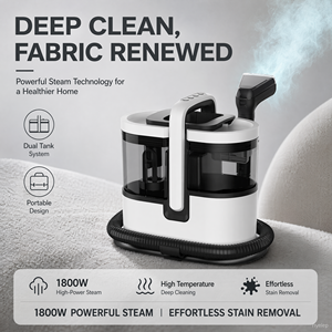 Aspiradora de Vapor Portátil CE para Hogar, Sofá, Alfombra y Muebles, Limpiador de Manchas Húmedas y Secas, Potente, con Calentamiento Rápido - Product Image 6