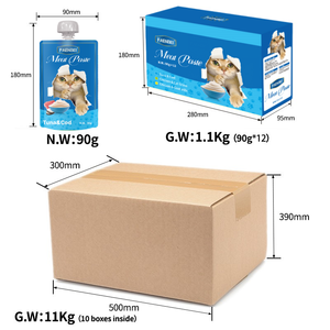 90g/袋宠物猫食品，带湿食品袋，优质猫湿食品袋，不含谷物，添加剂或引诱剂 - Product Image 5