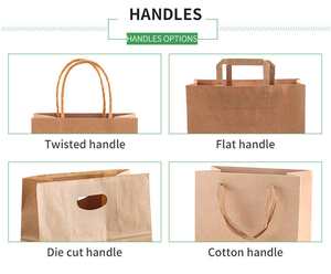 Bolsas de Papel Ecológicas con Logotipo Impreso Personalizado, Bolsas de Papel Kraft Impresas al por Mayor, Bolsas de Papel de Alta Calidad con su Propio Logotipo - Product Image 5