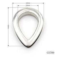 Accessoires pour sacs, œillets métalliques de qualité, œillets en alliage de zinc avec vis pour accessoires de quincaillerie de sac