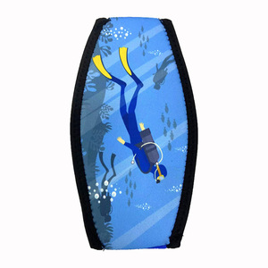 Funda Protectora para Máscara de Buceo, Diseño de Tiburón Ballena Blanco y Negro, para Deportes Acuáticos, Ajuste Universal, Material SBR - Product Image 4