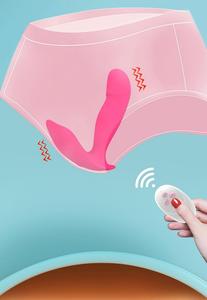 Zachte siliconen waterdichte draagbare <span class=keywords><strong>vibrator</strong></span> - Draadloos afstandsbedieningsei voor vrouwen - Product Image 6