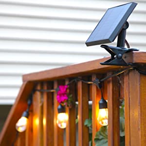 Garden Party Solar Light Decorative Outdoor Patio Light 48FT Bistro Atmosphere Diwali Light