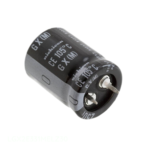 Authorized Distributor LGX2E331MELZ30 330 uF <b>CAP</b> ALUM 330UF 20% 250V <b>SNAP</b> TH Through Hole Capacitor - Product Image 1