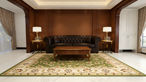 Tapis tissé Wilton à motif jacquard nordique pour usage domestique, vente en gros d'usine - Product Image 5