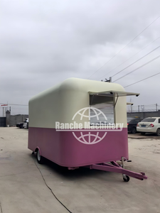 Remolque de Comida Rápida Personalizado, Camión de Comida Rápida con Cocina Comercial Completa de Acero Inoxidable, para Venta de Aperitivos, Helados, Resistente a la Oxidación - Product Image 4