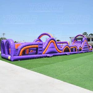 Castillo gigante y grande de china para saltar al aire libre, campo de obstáculos inflable personalizado para adultos, 5k, venta al por mayor - Product Image 5