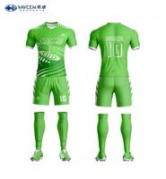 Maillot de football personnalisé pour homme, séchage rapide, respirant, maille extensible 4 directions, écologique, 100 % polyester, manches courtes, vente en gros