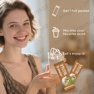 <span class=keywords><strong>Xylitol</strong></span> en poudre granulée de qualité alimentaire biologique, marque privée OEM/ODM, sachets, halal, végétalien - Product Image 5