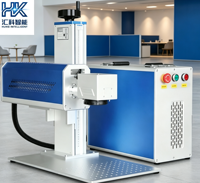Marqueur laser CO2 de type split 30W 60W, équipement de gravure laser non métallique avec table de travail CNC pour le bois et l'acrylique