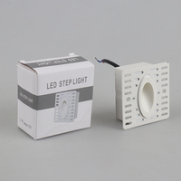 Applique LED d'extérieur Footlight Aluminium Encastré Wall Corner Light Extérieur Couloir Étape Escalier Lumière