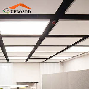 Fabricant fournisseur bon <span class=keywords><strong>prix</strong></span> Faux plafond en fibre de verre ondulé Tuile de plafond suspendue - Product Image 2