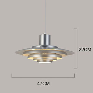 Luminaire suspendu moderne UFO - Lampe <span class=keywords><strong>de</strong></span> plafond LED à spectre complet nordique pour restaurant, café et bar - Product Image 5