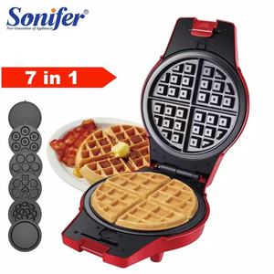 Sonifer SF-6122 best-seller mini <span class=keywords><strong>gaufrier</strong></span> sandwich multifonction 7 en 1 à plaques détachables antiadhésif en forme d'animal - Product Image 1