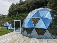 2025 nouvelle maison de tente de dôme de glamping extérieure imperméable de luxe de mode personnalisable