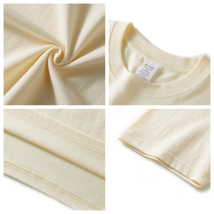 Camisetas de Algodón 100% Personalizables al por Mayor, 230G, para Mujer, Unisex, Lisas, Talla Grande, Casuales - Product Image 5