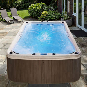 Dual Zone <span class=keywords><strong>Kingston</strong></span> Swim Spa con cubierta enrollable para bañera de hidromasaje Kingstont Spa - Product Image 1