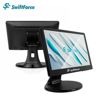 Système de point de vente (PDV) de bureau Windows 15,6 pouces avec écran tactile tout-en-un, terminal PDV OEM ODM CE RoHS pour le commerce de détail et l'hôtellerie