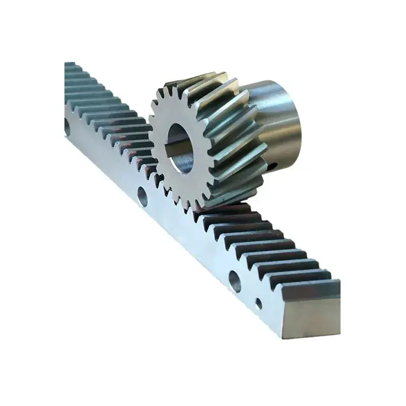 Premium Quality Hobbing standard forging steel rack M1 M2 and pinion gear Helical Carved design Slide rack