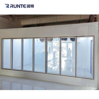 Portes en verre Walk in Chiller Congélateur Prix