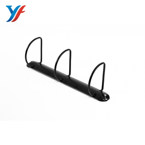 D-hình dạng 2-6 Vòng cơ chế chất kết dính thư mục tập tin kim loại màu đen-bền với không có <span class=keywords><strong>Clip</strong></span> tăng cường - Product Image 3