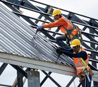 Tôle d'acier galvanisée ondulée, panneau de toiture en aluminium-zinc, pour la construction