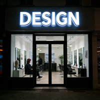 Lettres lumineuses en acrylique personnalisées à double éclairage 3D, enseigne LED pour entreprise, enseigne électronique, signalisation intérieure, enseigne de magasin