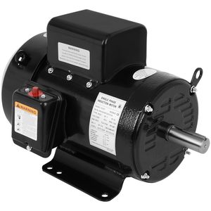 Motor de Inducción Monofásico Cuilvu de 3HP, 1750 RPM, 184T, TEFC, Montaje a Pie, Rotación CW/CCW - Product Image 1