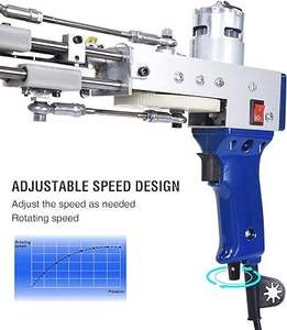 <span class=keywords><strong>Pistolet</strong></span> de tuftage 2-en-1 haute performance pour textiles, hauteur de pile personnalisable, excellente fiabilité - Product Image 3