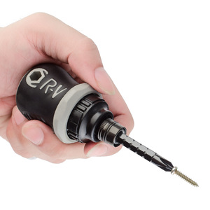 ออร์ฟ ไขควงหัวแบนแบบแม่เหล็กสีดำ 95 กรัม เครื่องมือ DIY ชิ้นเดียว - Product Image 4