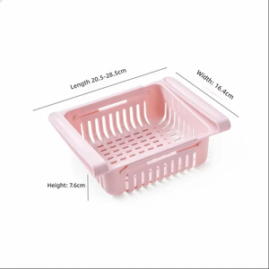 กล่องเก็บของในตู้เย็นแบบปรับได้ ดีไซน์ที่สามารถยืดหดได้ สำหรับใช้ในบ้าน - Product Image 2