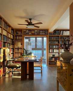 Custom Luxury Library Wood Furniture Storage Cabinet Living Room Luxury Wooden <b>Bookcases</b> - Product Image 3