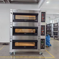 FOUR À GAZ FOUR MODULAIRE À DEUX PONT AVEC SYSTÈME DE CONTRÔLE NUMÉRIQUE MODÈLE CUISINE INDUSTRIELLE ÉQUIPEMENT DE CUISSON HBDO-2003-G
