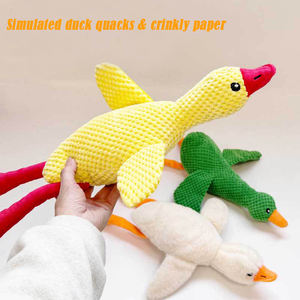 Juguetes para masticar chirriantes de felpa para razas de <span class=keywords><strong>perros</strong></span> <span class=keywords><strong>pequeños</strong></span> Bichon Frises Corgis Poodles y Teddy Boredom Busting Gadgets para cachorros de mascotas - Product Image 3