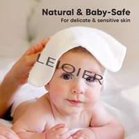 Débarbouillettes pour bébés en viscose douce dérivée du bambou Débarbouillettes pour nouveau-nés Serviettes de bain pour bébés Chiffons pour le visage
