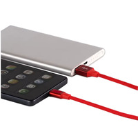 Câble USB A vers Micro USB rapide avec conducteur en cuivre pur et gaine en nylon pour une charge rapide 2A, utilisation informatique