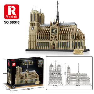 Reobrix 66016 8315PCS <span class=keywords><strong>Serie</strong></span> Arquitectura Mundial, Modelo de Bloques de Construcción de <span class=keywords><strong>Notre</strong></span>-<span class=keywords><strong>Dame</strong></span> de París, Juguete Educativo Técnico, Regalo Festivo - Product Image 6