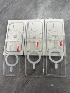 Pour <span class=keywords><strong>coque</strong></span> de téléphone acrylique MagneticTransparent pour Apple 17Pro Max 16 housse de protection de luxe protecteur de caméra PC dur 14 Plus - Product Image 6