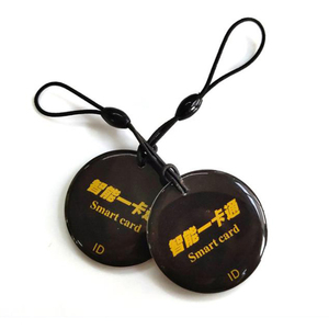 13.56MHz rewritable khách sạn kiểm soát truy cập thẻ keyfobs không thấm nước thả keo thẻ chìa khóa rfid huy hiệu Keychain - Product Image 5